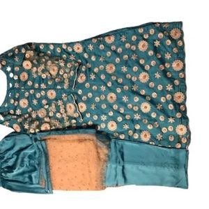 Indian Pakistani Bangali Ready to wear 3D designer design.